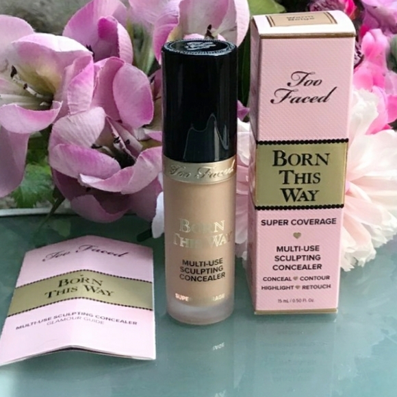 Too Faced Other - Too Faced WARM BEIGE Born This Way Super Coverage Multi-Use Longwear Concealer
